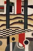 Fernard Leger Bridge oil painting reproduction
